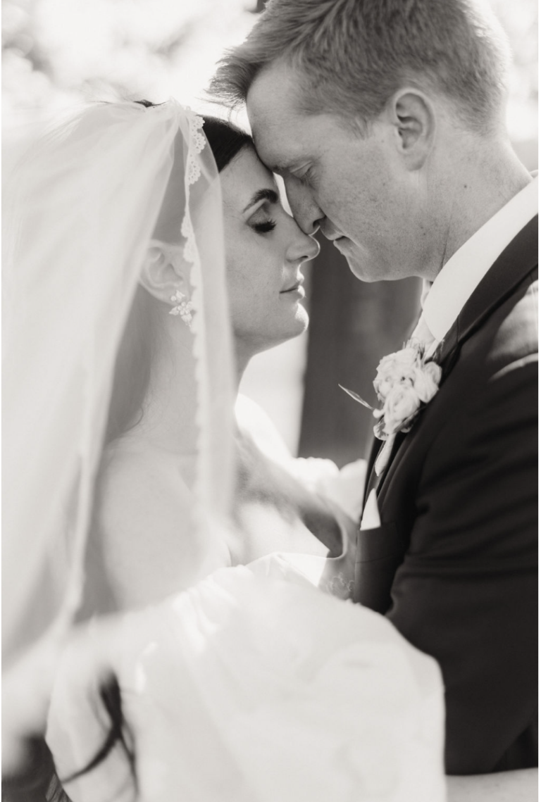 Bride in Lea Ann Belter Gown